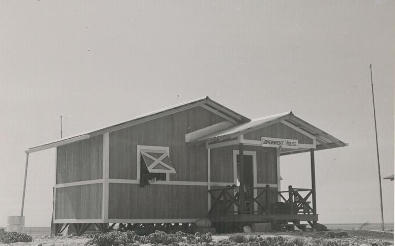 Government House on Jarvis Island mid 1930s